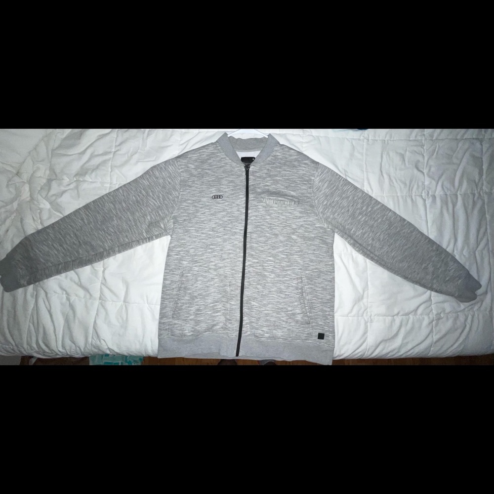 Custom Tavik- Audi zip up sweater